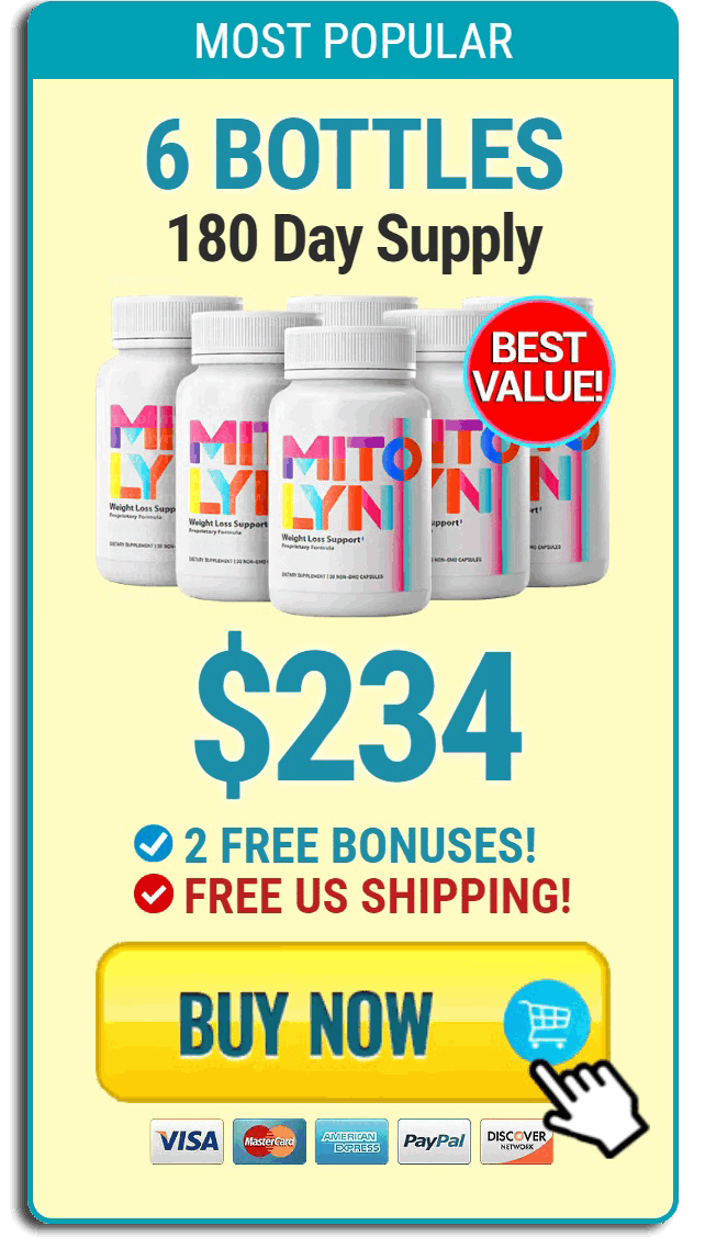 mitolyn six bottles price 